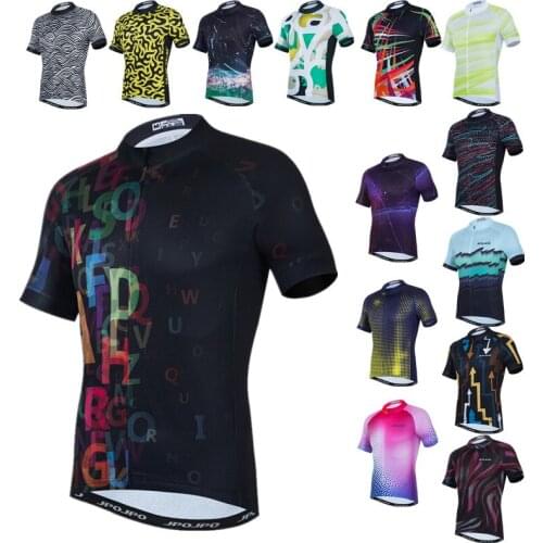 Weimostar Alphabet Mens Cycling Jersey Tops Breathable Bike mtb Jersey Maillot Ciclismo Quick Dry Bicycle Shirt Cycling Clothing