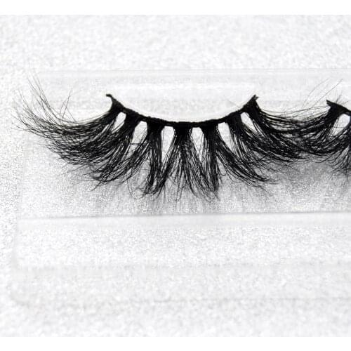 Visofree 25mm 3D Mink Eyelash Real Mink Handmade Crossing Lashes Individual Strip Thick Lash Fake Eyelashes E83
