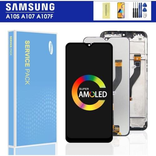 For Samsung galaxy A10s lcd Digitizer A107/DS A107F A107FD A107M Display Touch Screen Digitizer Assembly For Samsung A10S lcd