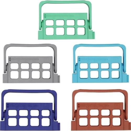 1pc Dental Endo Dispenser Endodontic File Drill Stand Holder 16 Holes 5 Colors Autoclavable Bur Holder Dental Lab Equipment Tool