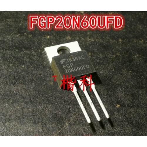 10PCS FGP20N60UFD FGP20N60 20N60UFD 600V20A TO-220