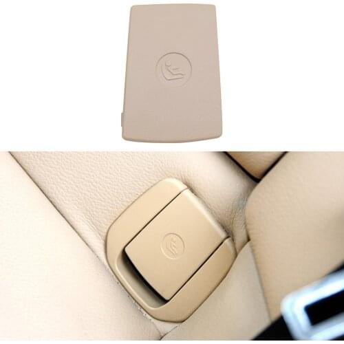ABS Car Rear Seat Hook ISOFIX Cover Child Restraint for X1 E84 3 Series E90/F30 1 Series E87 Auto Hook Black Beige Buckle