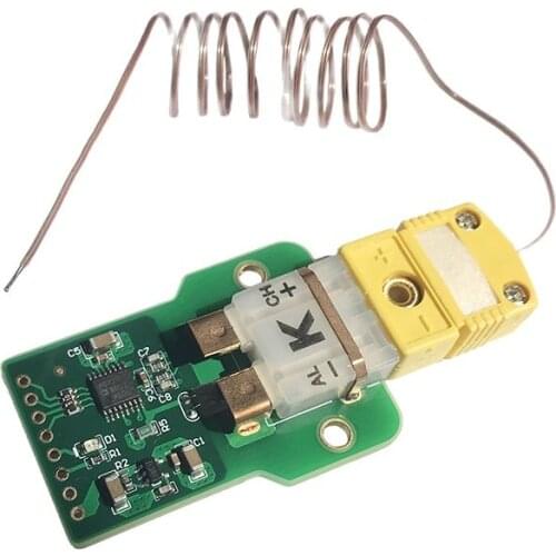 AD7793 High precision K thermocouple temperature measurement acquisition module PT100 cold junction compensation