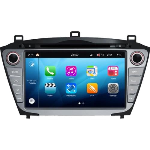 For Hyundai IX35 Tucson 2014 2015 Android 8.0 Autoradio Bluetooth Car DVD Radio Stereo GPS Navigation Sat Navi Media Player