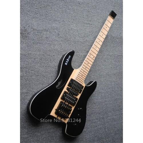 Free transportation, 6-string headless electric guitar, string guitar, customizable