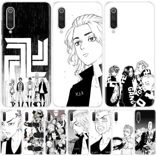 Tokyo Revengers Anime Cover Phone Case For Xiaomi Mi Note 10 11 9 8 10T 9T CC9 5X 6X Pocophone F1 X3 F2 Pro Lite A1 A2 A3 Coque