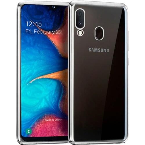 Case Samsung A202 Galaxy A20e Edge Metallic (Silver)