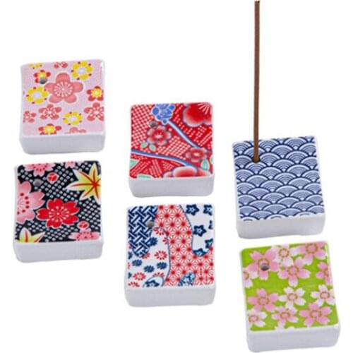 100pcs/lot Japanese styles ceramics lovely vegetable chopstick Holder Spoon Fork Knife Holder Rack