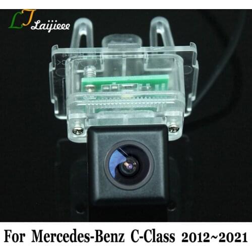 For Mercedes Benz C Class W204 S204 C204 W205 S205 2012~2021 HD Rearview Reverse Camera / RCA Car Rear Backup Parking Camera