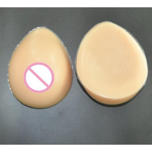 1Pair Cup A Brown Silicone Breast Form False Breast Boobs Enhancer Gel Bra Insert for Mastectomy Crossdressers and Transvestites