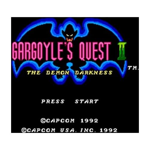 Gargoyles Quest II - 72pins 8bit Game card Drop shipping