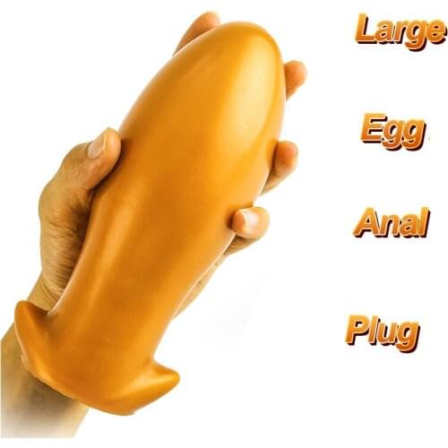 Soft Large Anal Plug Butt Plugs Big Anal Vaginal Dildo Plug Balls Sex Toys For Women Men Prostate Massager Anus dilatodor