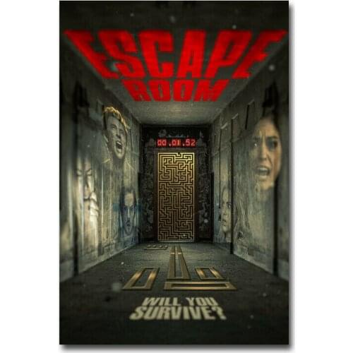 J0149 Escape Movie Wall Sticker Silk Poster Art Light Canvas Home Decoration
