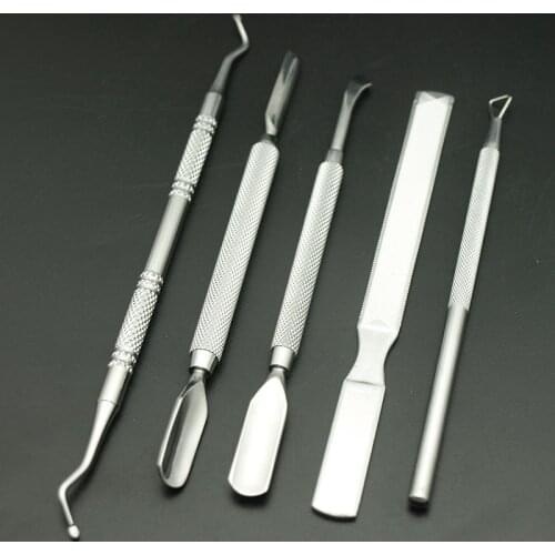 EasyNail Super! 5pcs Uv Gel Polish Remover Stick Stainless Steel Gel Removal Rod 3d Manicure Diy Accessory New Tool Set