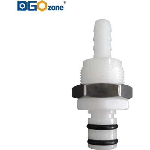1/4"-3/8" Male Plastic Quick Connector Large Orifice Couplings Connecting panel DGOzone
