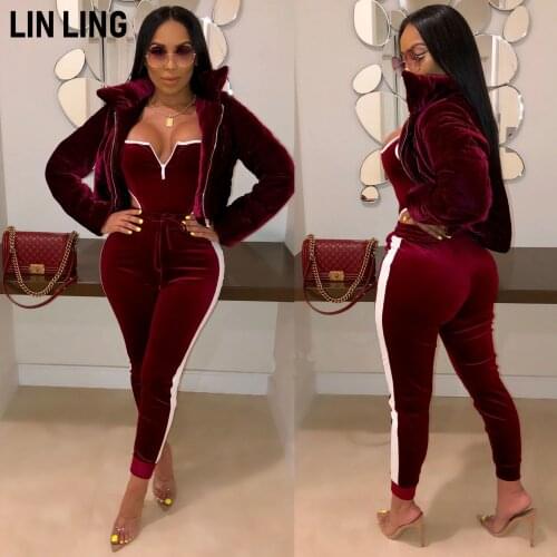 Long Sleeve Stand Collar Grey Goose Down Short Coat Golden Velvet Sexy Wine Red Temperament Warm Cotton Padded Jacket