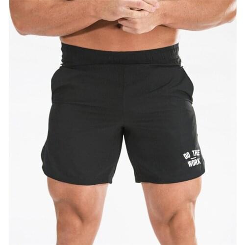 Mens Mesh Fashion Training Brand Workout Gym Breathable Muscle Fitness Bodybuilding Running Comfortable Plus Size Sports Shorts