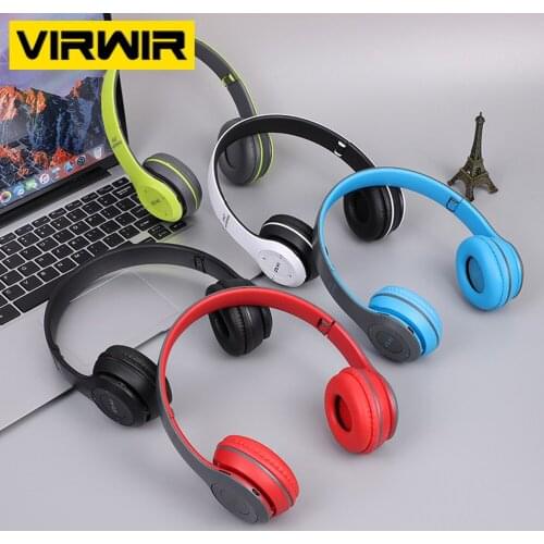 9D HIFI Stereo Foldable Wireless Headphones For mobile xiaomi iphone sumsamg tablet Bluetooth Headset with mic support SD card