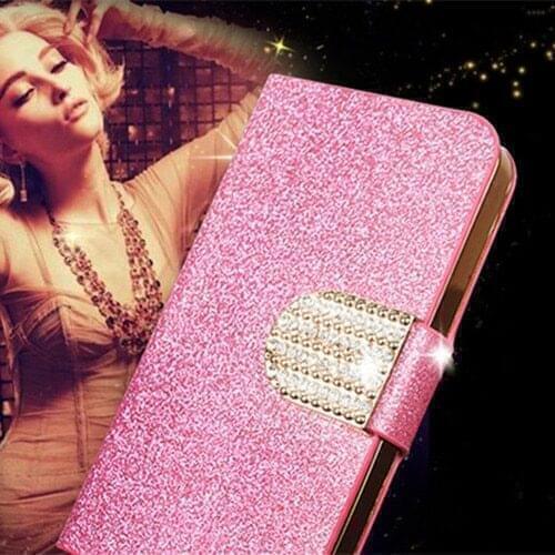 Phone Accessories Diamond Case For Realme C11 2021 C20A C21 C25 RMX3191 Wallet Cover on Carcasa Realmi Realme C25S RMX3195 Mujer