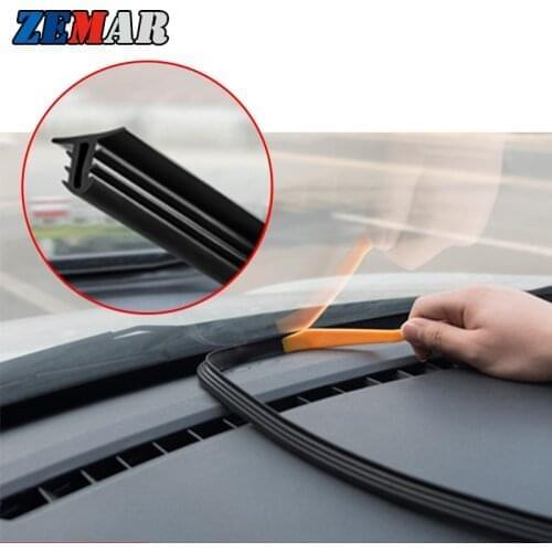 Automobiles Interior for Audi A3 A4 B8 A6 A5 TT VW Golf Polo Passat b5 b6 B7 Mercedes Benz W204 GLA Car Dashboard Sealing Strips