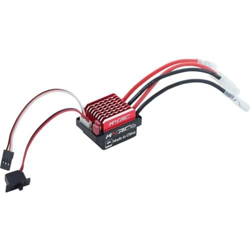 WaterProof 60A Brushed Two-way ESC for RC 1/10 HSP HPI Car boats Crawler Tank Support 3S lithium battery