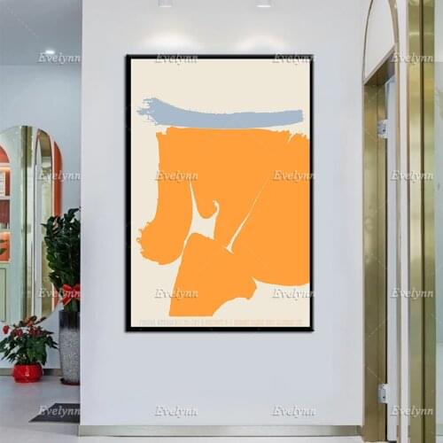 Modern Art Friedel Dzubas Exhibition Poster At Robert Elkon Gallery 1960 Modern Home Decor Prints Wall Art Canvas Modular Gift