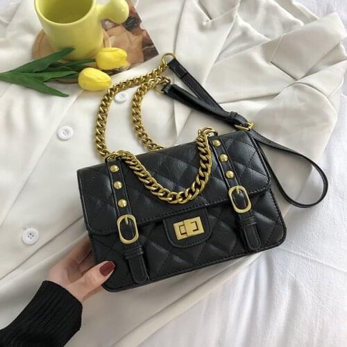 Luxury Designer Handbags For Women Rivet High Quality top Handle Bags Ladies Chain Sac Soft Leather Shoulder Messenger Bag New