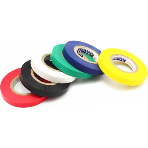 1CM Wide Electrical tape Insulation Tape Waterproof PVC Electrical tape 18M Long High-temperature Tape