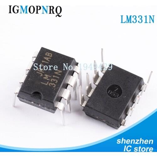 10PCS LM331N DIP8 LM331 PREC VLTG-TO-FREQ CONVERTER New fast delivery