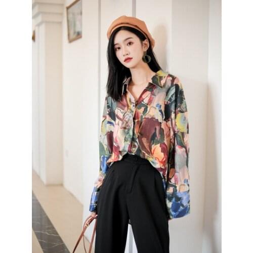 Special Top Fashion Offer Sale Blusas Cotton Women Tops Korean Blusa free Shipping 2020 Shirts Loose Long-sleeved