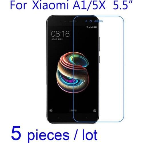5pcs Soft Screen Protectors Clear/Matte/Nano Anti-Explosion Protective Film for Xiomi Xiaomi Mi A1/5X MiA1 Smartphone (Not Full)