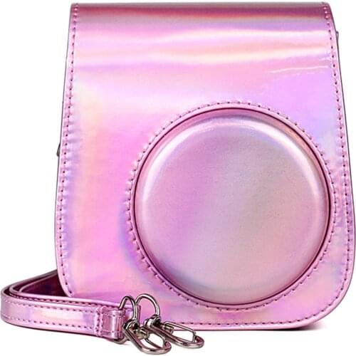 Camera Case Portable Storage Bag With Adjustable Strap Compatible With Fujifilm Instax Mini 8 / 9 / 11 Camera