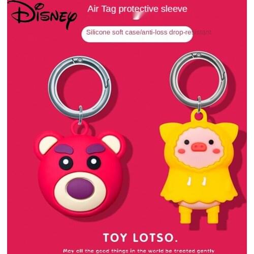 Disney Cute Piglet for AirTag protective sleeve Apple anti-lost aviation tag shell all-inclusive anti-drop tracker silicone