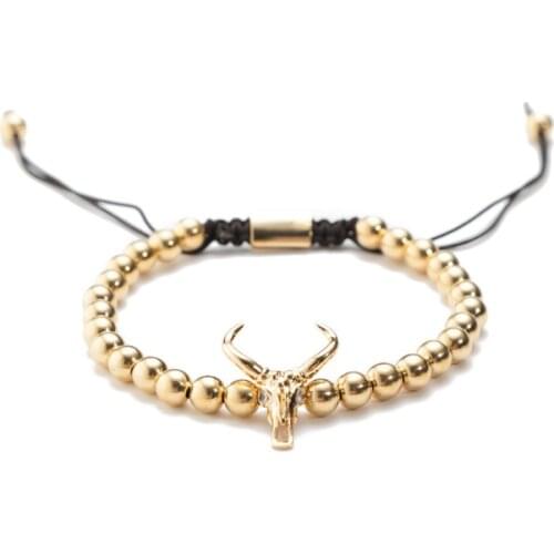 Cow 8mm Punk multicolor Agate beads Chakra Reiki Buddha Yoga Bracelet elastic adjustable Volcanic Stone Bangles jj4d