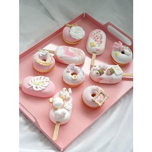 Fake Cake Simulation Donut Artificial Window Decoration Fake Snack Ice Cream Ins Wind Food Photographi Prop