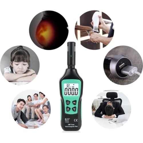 G5AB EMF Meter Household Radiation Detector 5HZ—3500MH Sound-Light Alarm Hand-held