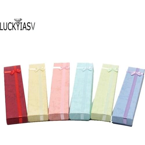 Wholesales 24pcs/lot Heaven and Earth Cover Necklace Jewelry Box Bracelet Box Cloud Carton Box For Necklace Jewelry Display