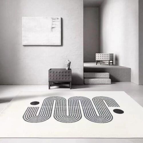 Nordic Ins Style Carpet for Living Room Anti-skid Area Rug Modern Floor Mat Japanese Bedroom Carpet Soft Baby Crawling Kid Play