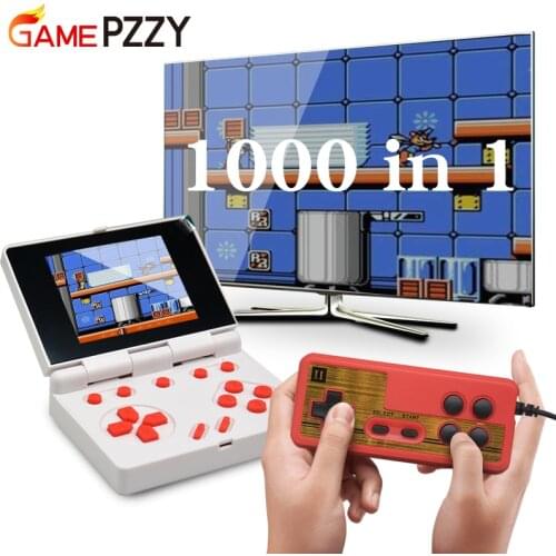 Mini Video Game Console Built-in 1000 Classic Games Portable Retro Handheld Game Console 3.0 Inch Screen Games Player For Kids