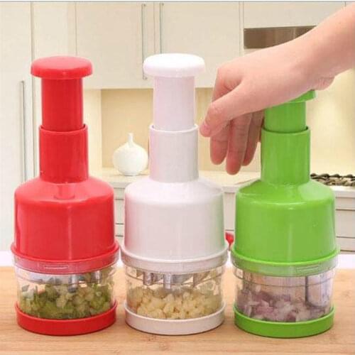 Durable Multifunction Manual Onion Chopper Garlic Crusher Pressing Food Cutter Vegetable Slicer Peeler Mincer Kitchen Tools