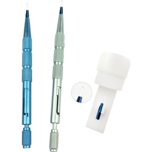 Ophthalmic Knife Elbow Double Lancet Sapphire Blade ophthalmic eye tools ophthalmic surgery instrument