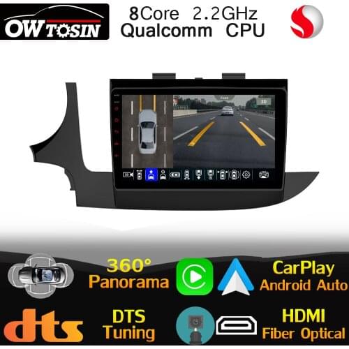 Qualcomm CPU Android For Opel Mokka Vauxhall Buick Encore 2016-2019 Car Multimedia GPS 360 Camera DTS HIFI DSP Radio Head Unit