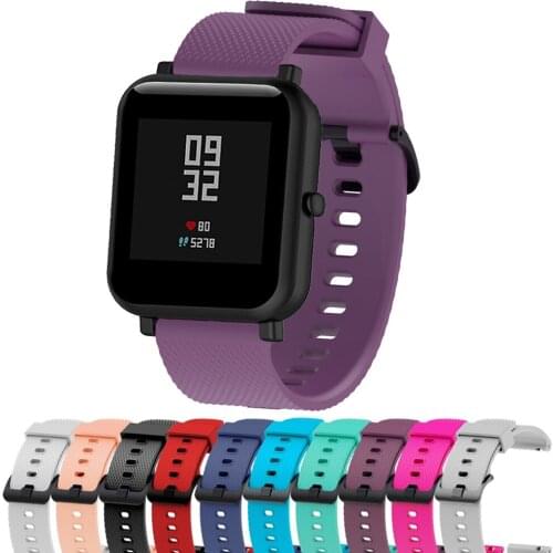 Band For Huami Amazfit Bip / Amazfit GTS / Amazfit GTR 42mm watch strap For Garmin Vivoactive 3 Forerunner 245 645 20mm Correa