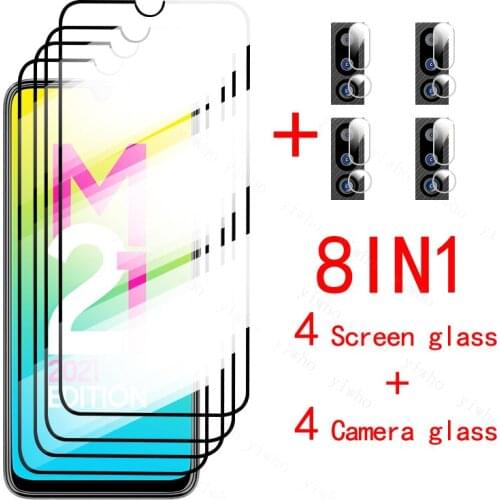 Glass For Samsung Galaxy M21 2021 Lens Glass for Samsung A12 A22 A32 A52 A72 A02S M51 M42 M32 Tempered Glass Screen Protector