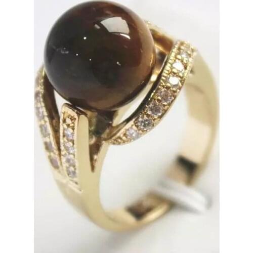 Ladys Nature green Stone Ring Flyleaf Yellow Natural Stone Open Rings (#6 7 8 9) Genuine Handmade Women Gift word 925 silver
