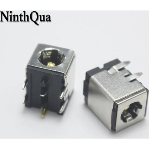 1/4pcs 5.5*2.1mm / 5.5*2.5mm 10A DIP DC Power jack Tablet Notebook Charging Switch Connector Repair PCB Board Welding Socket