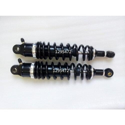 1 Pair 320mm Black Motorcycle Dirt Bike Rear Suspension Air Shock Absorber New silver & Black