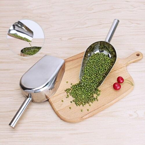 Candy Buffet BBQ Ice Stainless Scoops Ice Tongs Flour Ice Cube Shovel Buffet Bar Tools Wedding Bar Party Kitchen Accessories