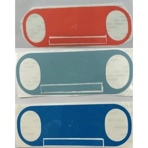 For PSvita ps vita psv 2000 back touch panel sticker black white blue red colors
