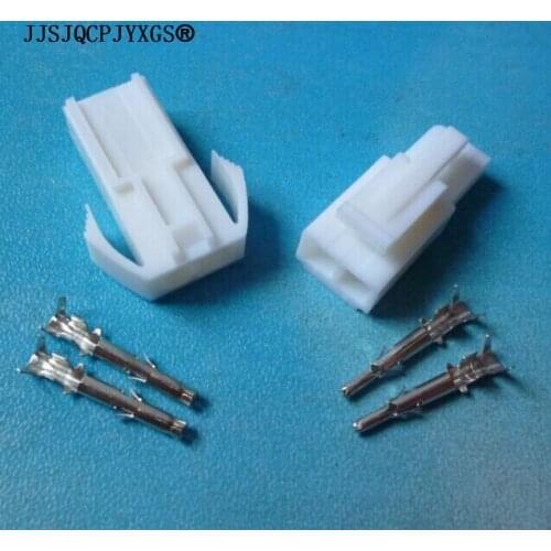 JJSJQCPJYXGS 100 sets small connector set kits mini set TL 4.5MM male female socket plug with 2p 2 way/pin